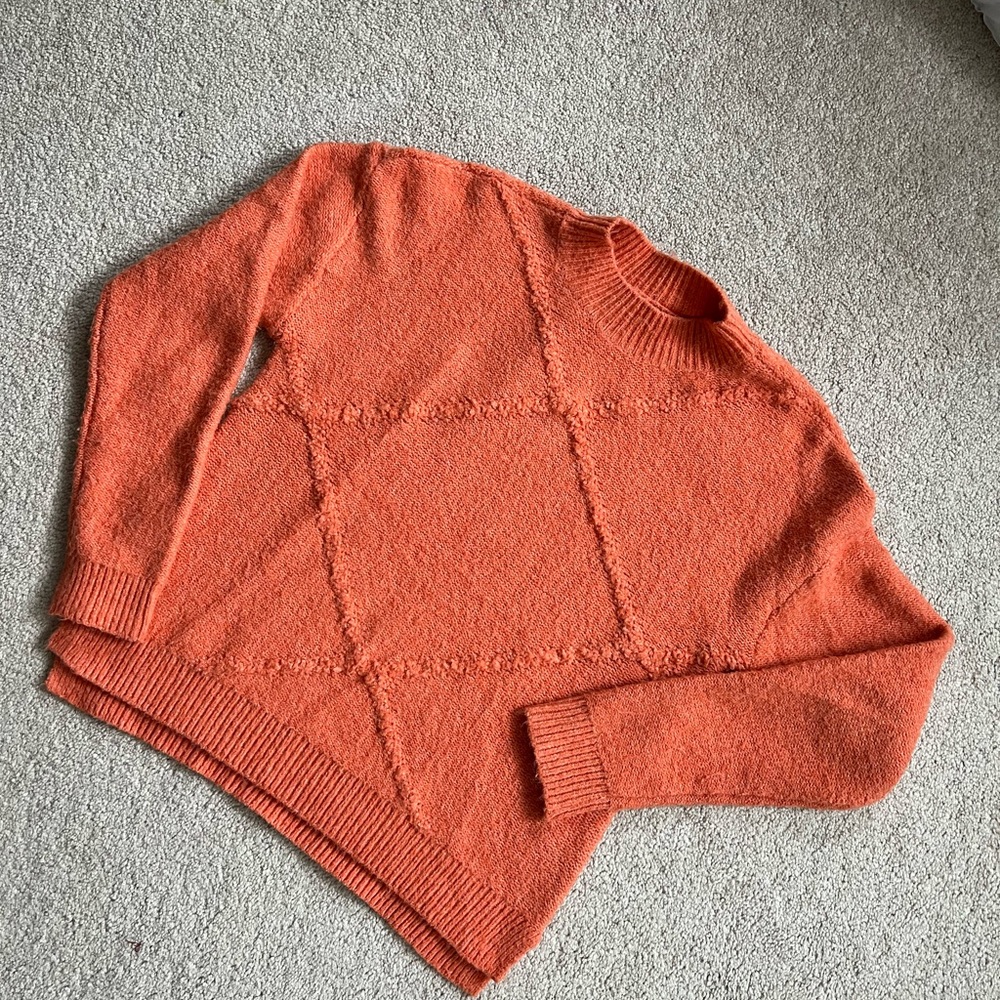 Women’s Orange Sweater by Abound Size Small